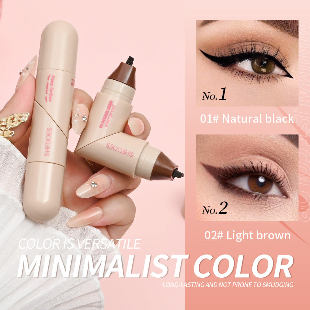 Waterproof Winged Eyeliner Stamp Pen | Natural Look, Long-Lasting & Easy to Apply
