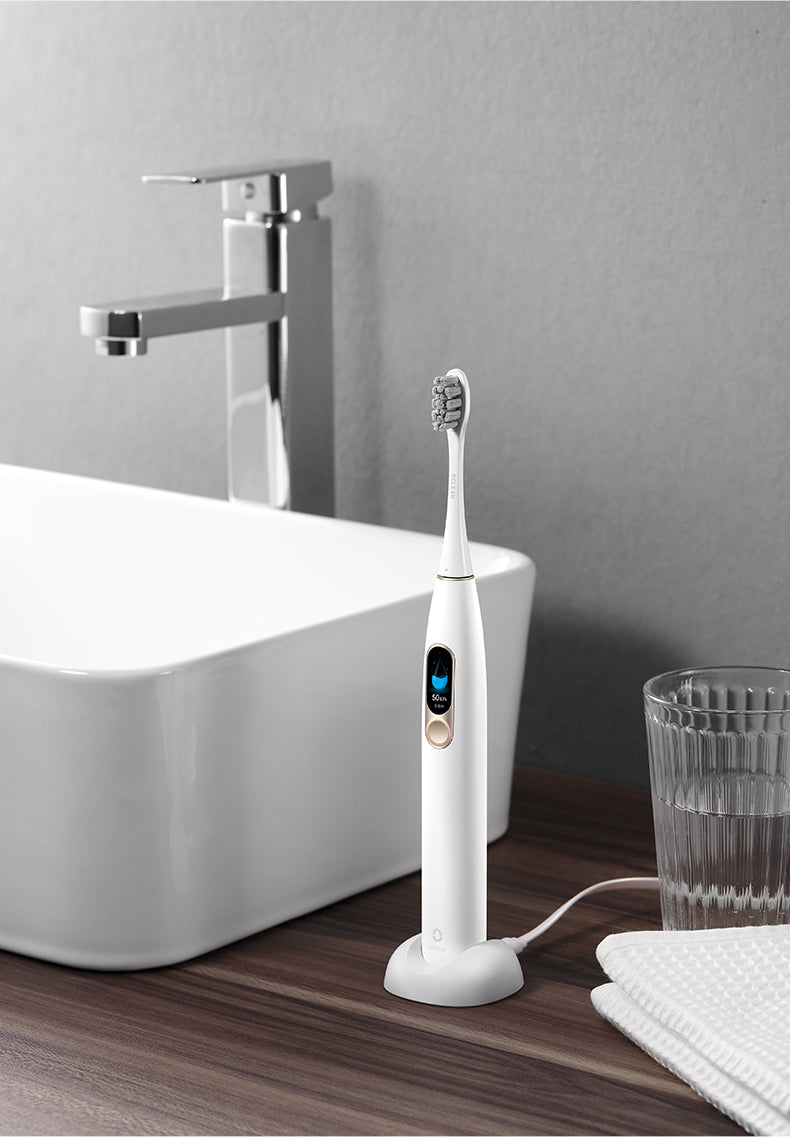 Rechargeable Electric Toothbrush – Deep Clean, Plaque Removal & Gum Care
